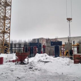 Ход строительства ЖК Орсо дом на Ким 61 от 27-01-2021 — изображение материала
