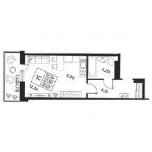 Студии в ЖК Art House, 29.01 м²